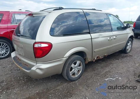 2007 Dodge Grand Caravan Sxt из США, поврежденный, VIN 2D4GP44L77R282923